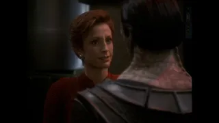 Star Trek: DS9 - Kira beats the crap out of Damar