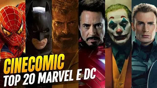 Cinecomic - La nostra Top 20 dei film Marvel e DC