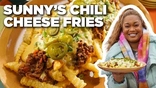 Sunny Anderson's Nunya Business Chili Cheese Fries | The Kitchen | Food Network