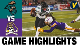 Coastal Carolina vs East Carolina | Birmingham Bowl | 2022 College Football Highlights