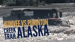 Humvee vs. Purinton Creek Trail - Alaska