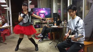 Megitsune - BABYMETAL Dance & Guitar Cover