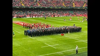 Newtown & District Male Voice Choir - Wales V Georgia Rigby Match