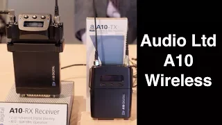 Audio Ltd A10 Wireless Microphone System - Sound Devices NAB 2018