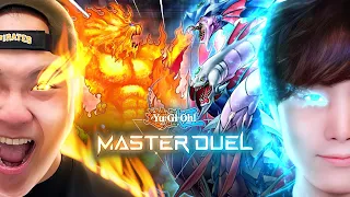 #1 FIRE vs #1 WATER - TeamSamuraiX1 vs @Sykkuno - War Of The Elements - Yu-Gi-Oh Master Duel!