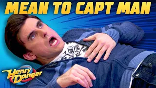 The MEANEST Insults about Captain Man! 😡😩 | Henry Danger & Danger Force