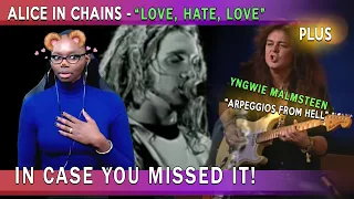 Alice In Chains - Love, Hate, Love (REACTION) plus Yngwie Malmsteen