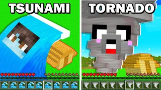 Trolleé a MI AMIGO Convirtiendome en DESASTRES NATURALES! 🌊😂🌪️ MINECRAFT PERO SPARTA356