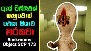 Backrooms Object SCP 173 Survival Mod Full Game Play - Sinhala