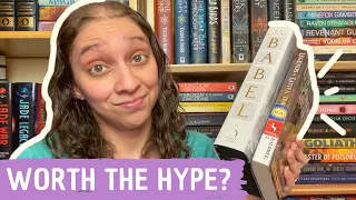 Are these popular 2022 SFF releases worth the hype? || Reading Babel and Legends and Lattes [CC]