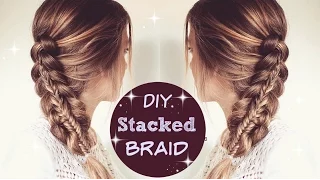 Stacked Braid Hair Tutorial | Braidsandstyles12