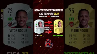 FIFA 23 ✸ NEW CONFIRMED TRANSFERS & RUMOURS! 💰😳 ft. Sané, VITOR ROQUE, BROZOVIC...etc