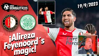 Alireza Jahanbakhsh scored for Feyenoord against Celtic / 2-0 / UCL