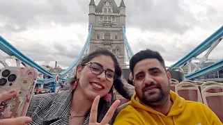 Kaisa Lagta Hai London Hop-On Hop Bus Se || Himachali Couple Vlogs