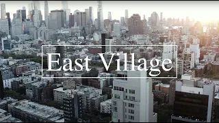 East Village New York 4k Drone