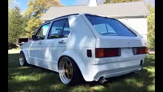 MK1 Diesel Rabbit // Air Lift Suspension