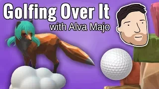 GOLFING OVER IT with Alva Majo - When Getting Over It Isn't Enough | Graeme Games | Gameplay Rage