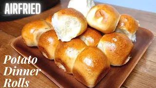 Air fryer Recipe : Airfried Potato Dinner Rolls / Soft and fluffy bread rolls / Air fryer Bread