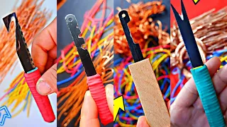 This is all you need to strip any wires. Top 4 Homemade Knives.