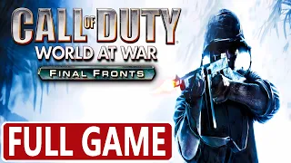 CALL OF DUTY WORLD AT WAR FINAL FRONTS * FULL GAME [PS2] GAMEPLAY ( FRAMEMEISTER )