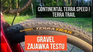 GRAVEL  Continental Terra Trail i Terra Speed zapowiedź testu.| Bory Dolnośląskie