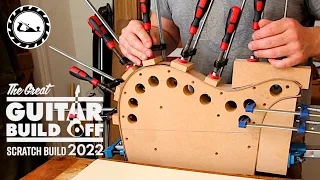 GGBO 2022 scratch build guitar episode 7