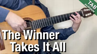 The Winner Takes It All-ABBA(Fingerstyle guitar)[TAB available]