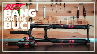 Marzocchi Bomber Air Shock and Bomber Z1 Fork Review #marzocchi