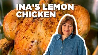 How to Make Ina's Lemon Chicken with Croutons | Food Network