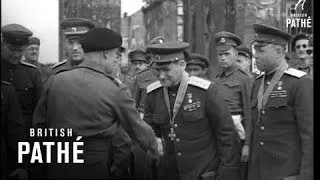 Monty And Zhukhov Parade (1945)
