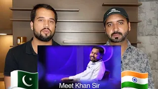 Pakistani Reaction On Meet Khan Sir | Sandeep Maheshwari | Honesto Reactions