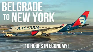 Long Haul with Air Serbia | Belgrade to New York in Economy | Should you be worried?