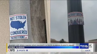 South students raise concerns over white-supremacy posters showing up on campus