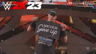 WWE 2K23 John Cena Full Entrance 4K | Wrestlemania