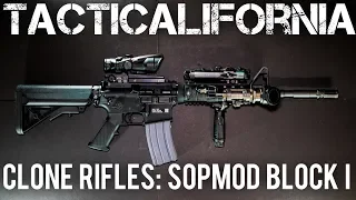 CLONE RIFLES : M4A1 SOPMOD BLOCK I