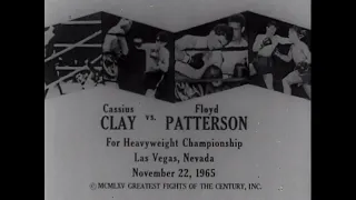 Muhammad Ali VS Floyd Patterson Part 1 .22 November 1965