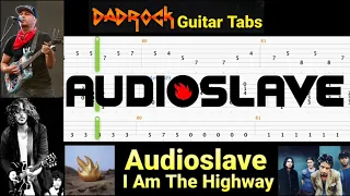 I Am The Highway - Audioslave - Guitar + Bass TABS Lesson (Request)