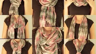 8 ways to: wear a scarf|LIV