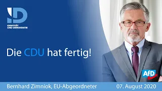 Die CDU hat fertig! - Bernhard Zimniok (AfD)