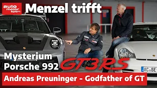 Porsche 992 GT3 RS: Ein Mysterium im Detail! Menzel trifft Andreas Preuninger | auto motor und sport