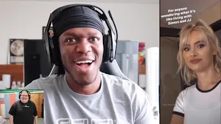 Talia gets to see what it's like to live with KSI and Simon (KSI reddit video)