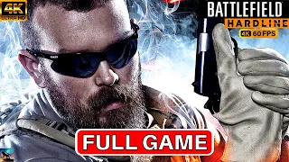 BATTLEFIELD HARDLINE PC Gameplay Walkthrough Part 1 FULL GAME [4K 60FPS PC] No Commentary [R9 270X]