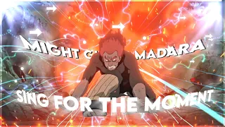 "Might Guy Vs Madara"-Sing For The Moment-[Edit/Amv]