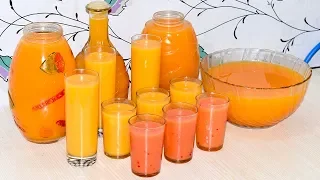 how to made huge quantity of juice with 1kg carrots and orange, lemon