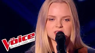 Simon Garfunkel - The Sound of Silence | Johanna Serrano | The Voice France 2015 | Blind Audition