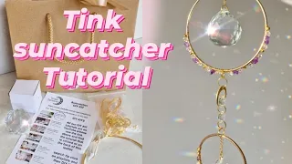 crystal suncatcher tutorial / how to make a crystal suncatcher / Tink DIY tutorial