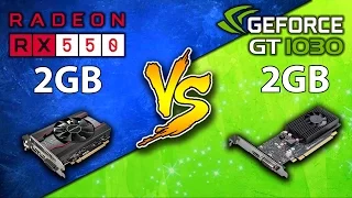 GT 1030  vs  RX 550 | Pentium G4560 | DX11 and DX12 Comparison | Games Benchmark