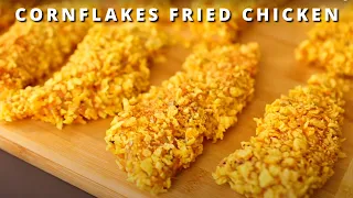 Just coat Chicken with Cornflakes and you will be amazed with this recipe!