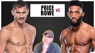 UFC Orlando: Niko Price vs. Philip Rowe Prediction, Bets & DFS