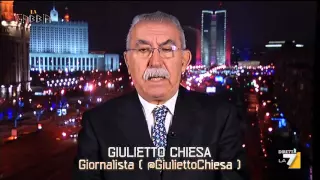 Giulietto Chiesa: "In Siria si gioca una partita mondiale"